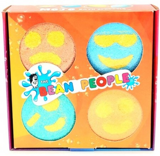Bean People Mojo Bath Sprudels 4pc Citric Acid Bath Ball