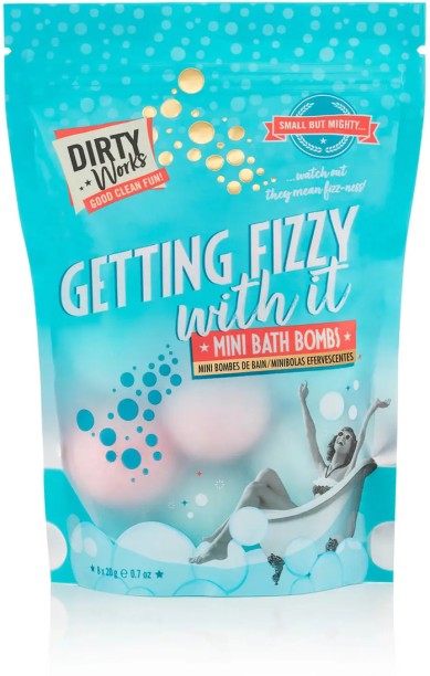 Dirty Works Getting Fizzy With It Mini Bath Bombs Epsom Salt Bath Ball