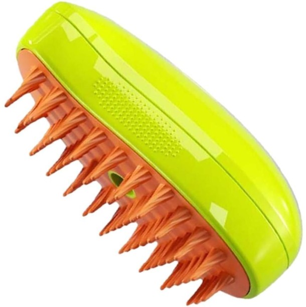 unbranded Cat & Dog Grooming Brush | USB Rechargable | 3-in-1 Electric | Pet Steam Bath Brush For  Baby Boys