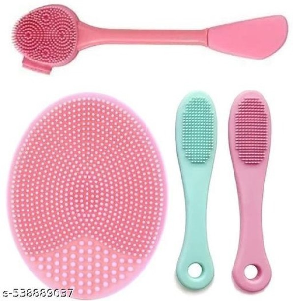 P. Concepts Finger brush Soft Silicone Blackhead Remover | Face Mask Applicator & Scrubber | Skin-friendly Facial Cleaning Brush Face Scrubber Exfoliator, Soft Face Brush, Facial Bath Brush For  Women