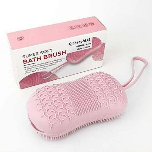 Generic Body Super Soft Double Sided Bath Brush Bath Brush For  Boys & Girls