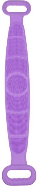 ELCTRO WORLD Silicone Exfoliating Bath Towel - Purple Bath Brush For  Men & Women