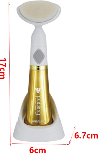 ALANES Deep Pore Facial Cleaning Brush - Gold Bath Brush For  Women