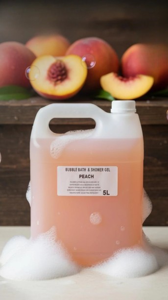Pure Heaven Foam Peach Foam Bath