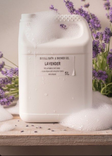 Pure Haven Foam Bath Bubblebath & Shower Gel Lavender