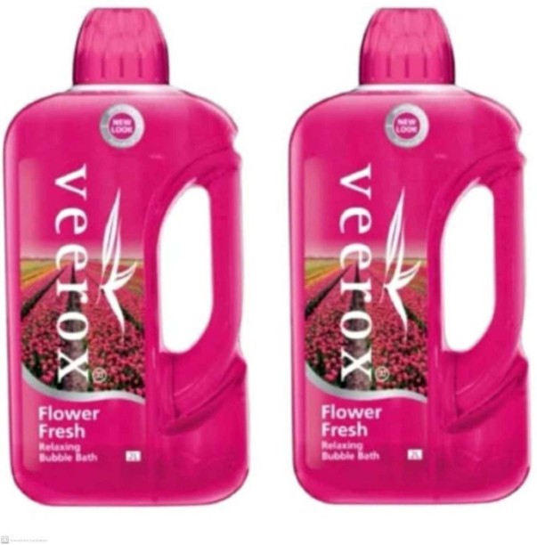 Veerox Relating Bubble Bath 2L x 2-flower Fresh