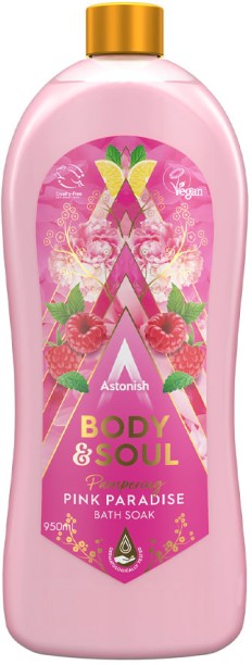 Astonish Body & Soul Bath Soak Pink Paradise