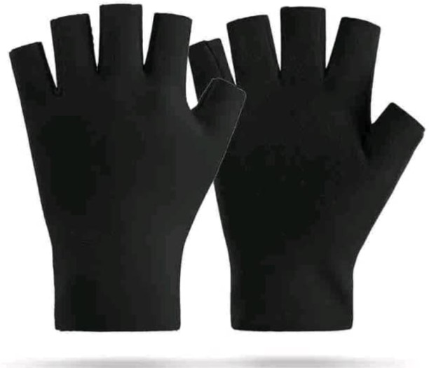 Generic 183159 Black UV Shield Massaging Gloves Inner Gloves