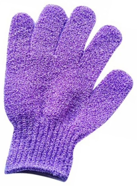 No brand Body Exfoliating Glove-Purple Bath Glove