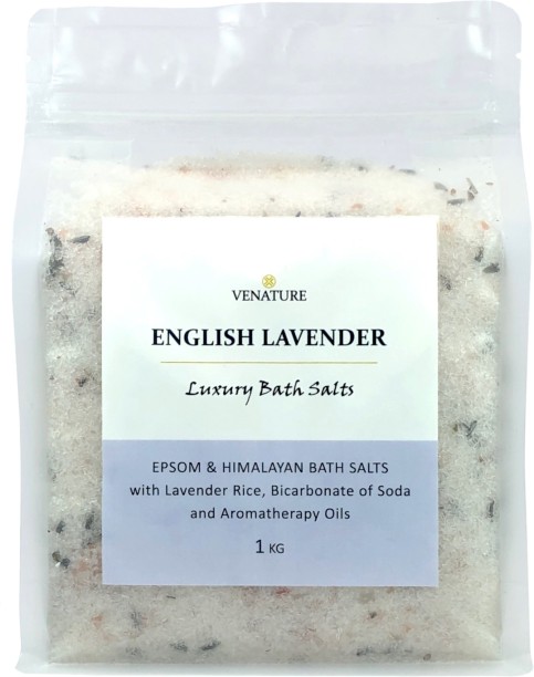 Venature English Lavender Luxury Bath Salts - 1KG