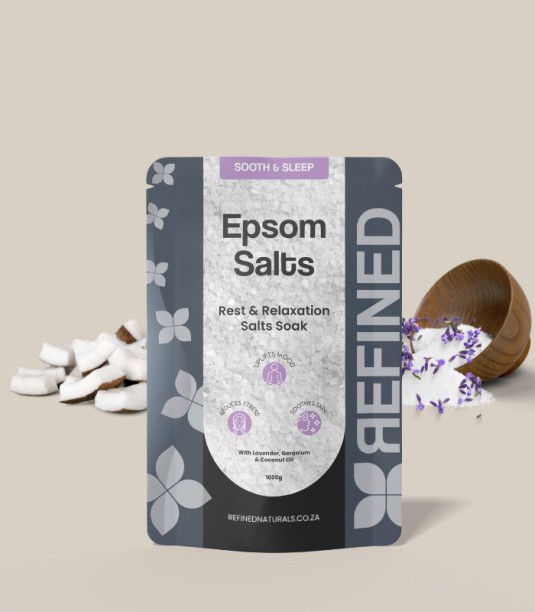 Refined Naturals Epsom Salts - Sooth & Sleep Salt Soak