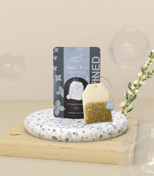 Refined Naturals Bath Tea Bag - Astragalus & Mugworth