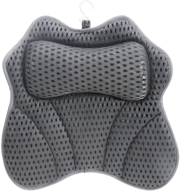 WINWAY 4D Bath Pillow with Suction Cups Bathtub Spa Pillow for Bathing Relaxation Waterproof Bath Spa Pillow With Suction Cup