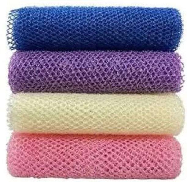 Cart In Mart Exfoliating Net Bath Sponge For  Men & Women