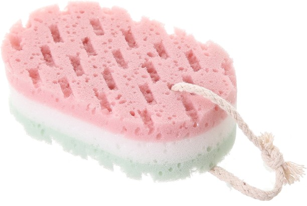OMGift Exfoliating Bath Sponge Soft Shower Sponges for Women Reusable Body Sponges for Men Washing Scrubber Bath Sponge For  Men & Women, Boys & Girls