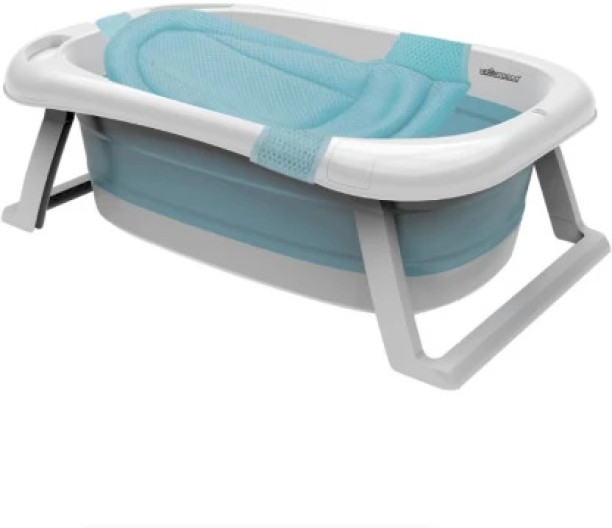 Express Foldable Baby Bathtub with Support Mat