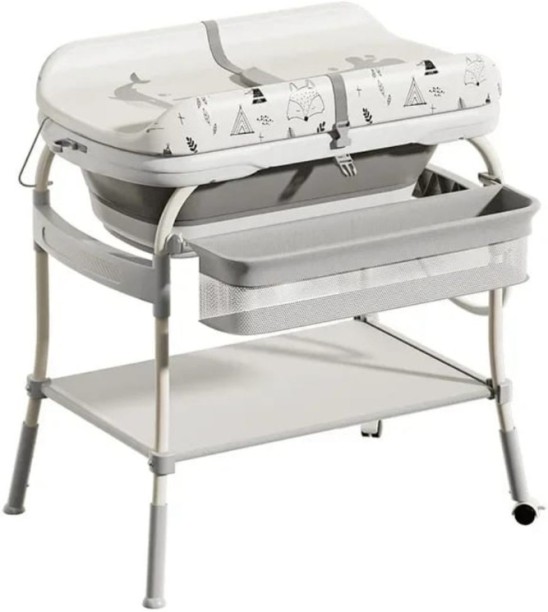 A2Z 2 in 1 Baby Bathtub with Changing Table