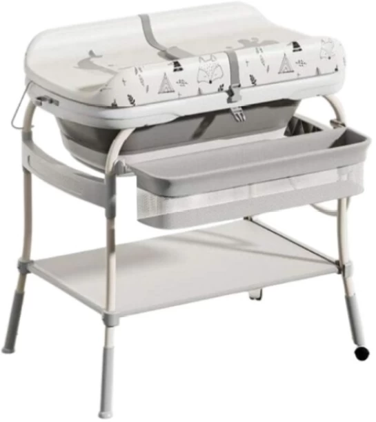 MB 3 in 1 Bath Nursing Table, Bath Basin and Changing Diaper Table