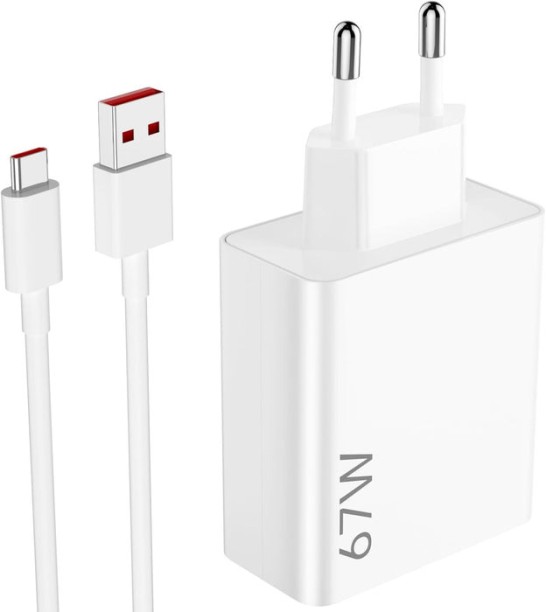 HGS 67W USB Charger and USB-C Cable Set - GaN Fast PD Wall Charger with Type-C Cable for Laptops, Phones, and Tablets PD Mobile Charger with Detachable Cable