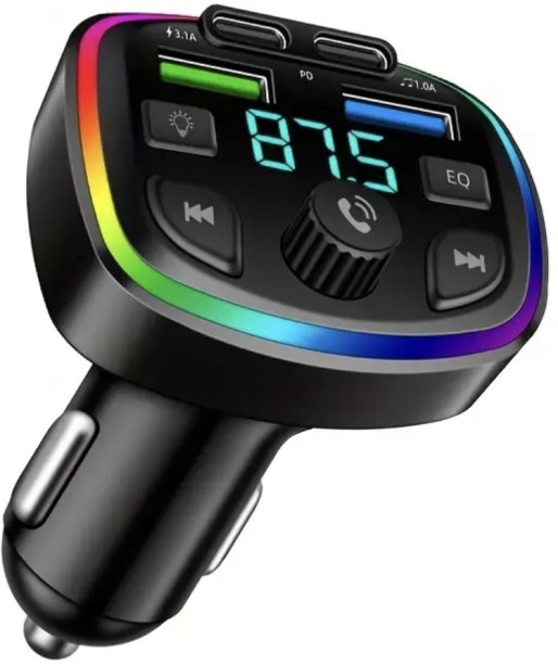 car charger CH41 PPS 2.4 A Multiport Mobile Charger with Detachable Cable