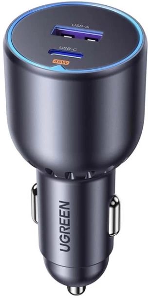 Ugreen Dual PD/USB Car Charger 63W PD 1 A Multiport Mobile Charger