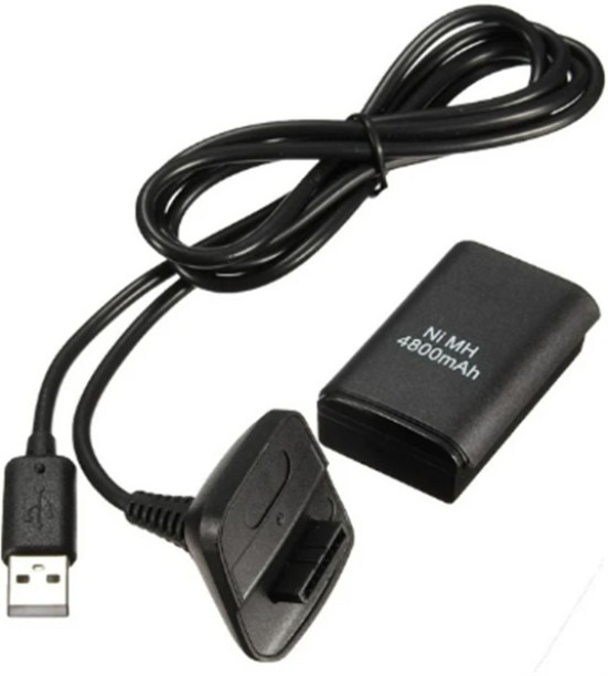 Gadgetgyz Gadgetgyz Xbox 360 Wireless Controller Charging Kit Adaptive Charging 2 A Gaming Charger with Detachable Cable