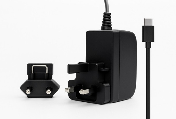 STONTRONICS T7725DV Quick Charge 0.5 A Multiport Tablet Charger with Detachable Cable