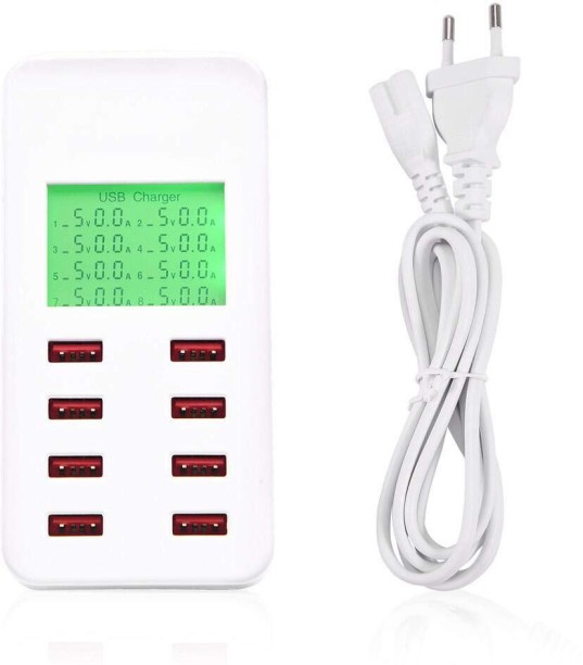 CTDW WLX-A8 Qualcomm 3.0 2.4 A Multiport Mobile Charger with Detachable Cable