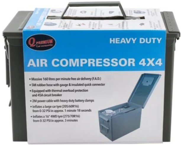 Q Premium Q_ Premium Heavy Duty Air Compressor 4X4 0.1 A E-car Charger