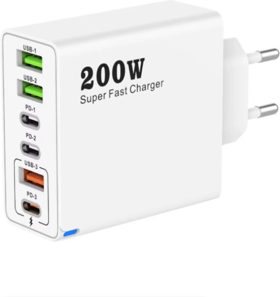 IPSTYLE 6 Port USB Charge Quick Charge Multiport Mobile Charger