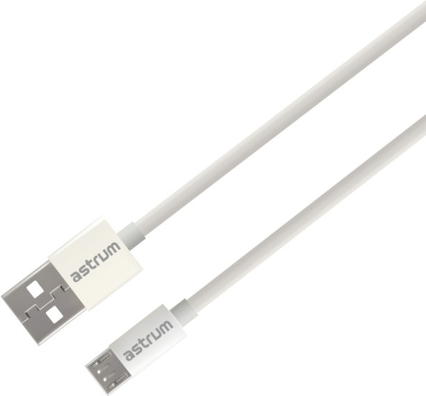 astrum um20 2 A Mobile Charger with Detachable Cable