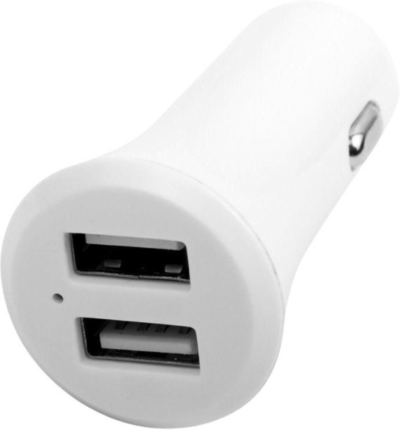 Get Connected Usb Car Charger Amp 0.5 - 2.1 2.1 A Multiport Mobile Charger with Detachable Cable
