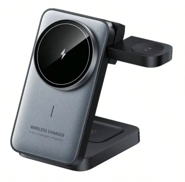 3 IN 1 Charging Station H4 Mobile Charger with Detachable Cable