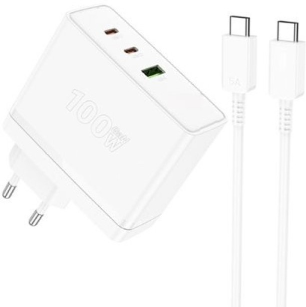 PANDI 100 w super fast three port charger Quick Charge 1.2 A Mobile Charger