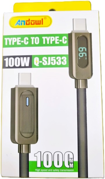 Andowl Q-SJ533 Supercharge 2.5 A Mobile Charger with Detachable Cable