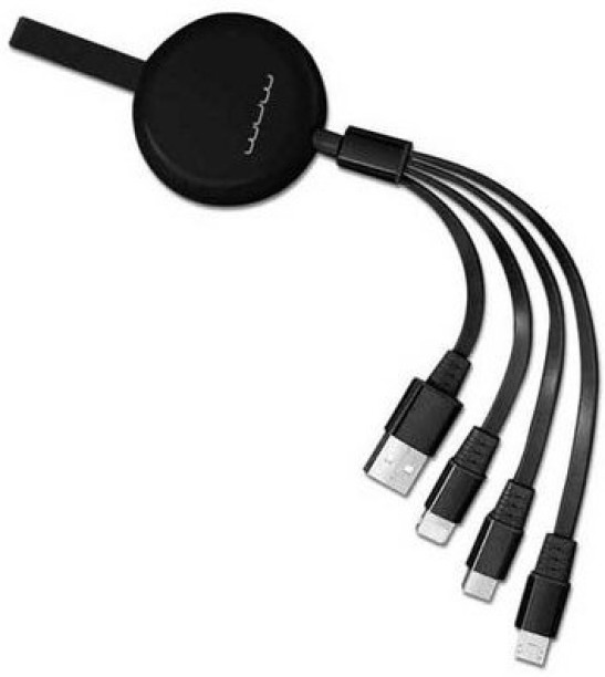 Retractable x159 HyperCharge 3 A Multiport Battery Charger with Detachable Cable