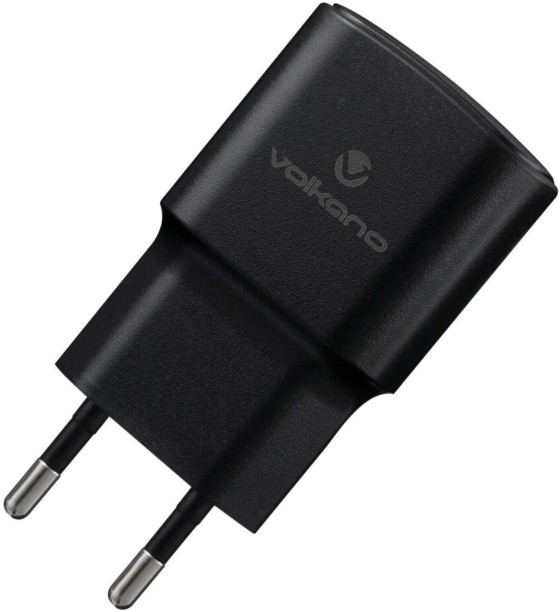 Volkano Volt Micro Usb Wall Charger Black Adaptive Charging 2 A Multiport Mobile Charger with Detachable Cable