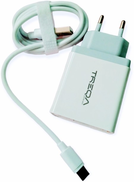 Treqa CS-203 2.4 A Mobile Charger with Detachable Cable