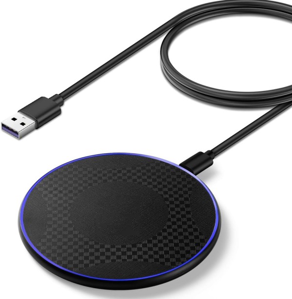 FineVR Magnetic Wireless Charger Qualcomm 3.0 3 A Mobile Charger with Detachable Cable