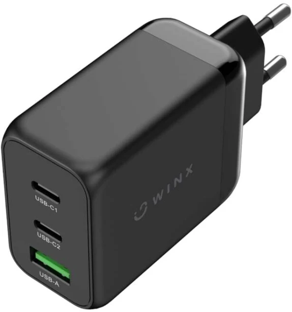 Winx Power Fast - 65W - Wall Charger Quick Charge 3 A Multiport Mobile Charger