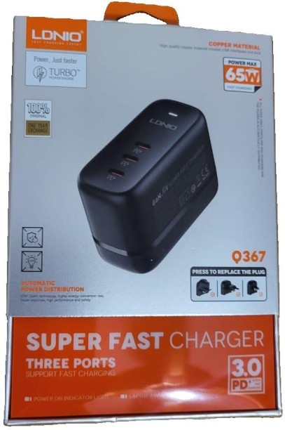 LDNIO Q367 1.5 A Mobile Charger