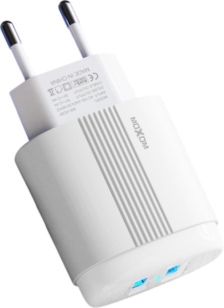 Moxom TYO009 PD 1.2 A Mobile Charger with Detachable Cable