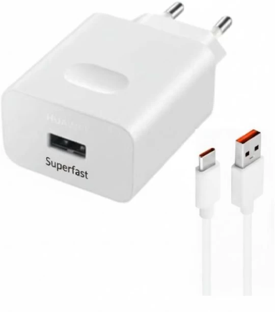 Superfast 66W GaN 3 A Mobile Charger with Detachable Cable