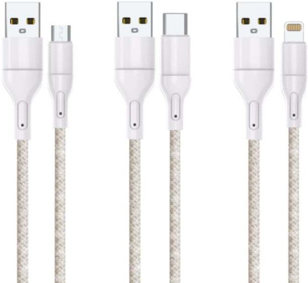 WINX WINX USB Charging Cables 2.4 A Mobile Charger with Detachable Cable