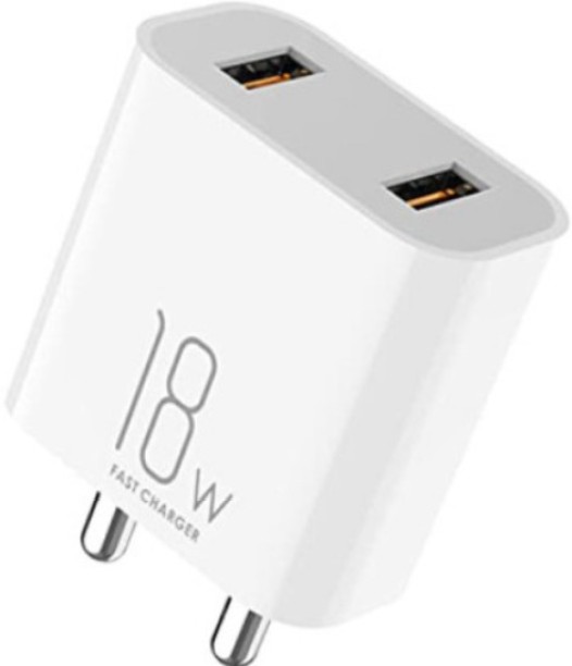 Itel 18W travel Adapter + MICRO-USB Fast Charging Cable Qualcomm 3.0 3 A Multiport Mobile Charger with Detachable Cable