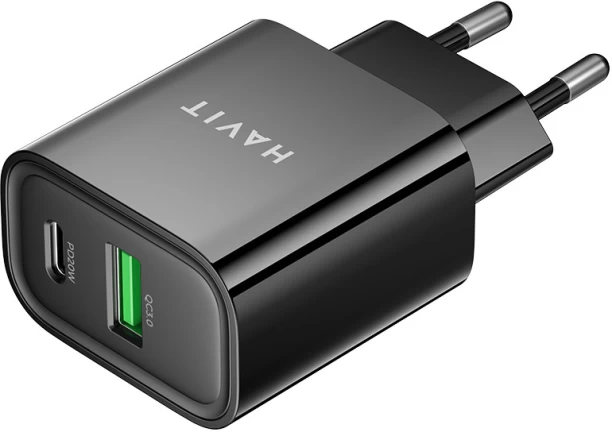 Havit UC111 PRO EU Adaptive Charging 0.5 A Multiport Mobile Charger with Detachable Cable