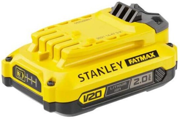 Stanley Tools 18V V20 2.0Ah Lithium Ion Battery 2 A Power Drill Tool Charger
