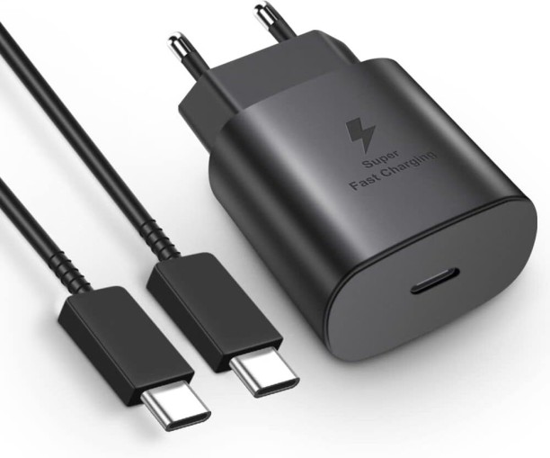 Ezra 25w fast charging TypeC to TypeC Quick Charge 3 A Mobile Charger with Detachable Cable