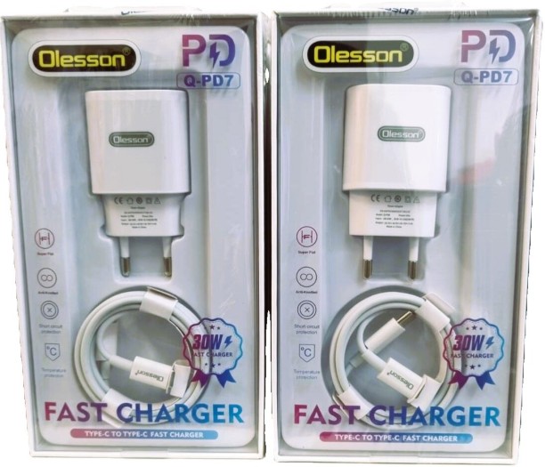 Olesson Q-PD7 Quick Charge 1.5 A Mobile Charger with Detachable Cable