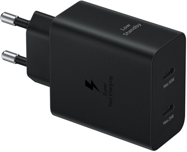 Samsung SAM-EP-T5020X Supercharge Multiport Mobile Charger with Detachable Cable